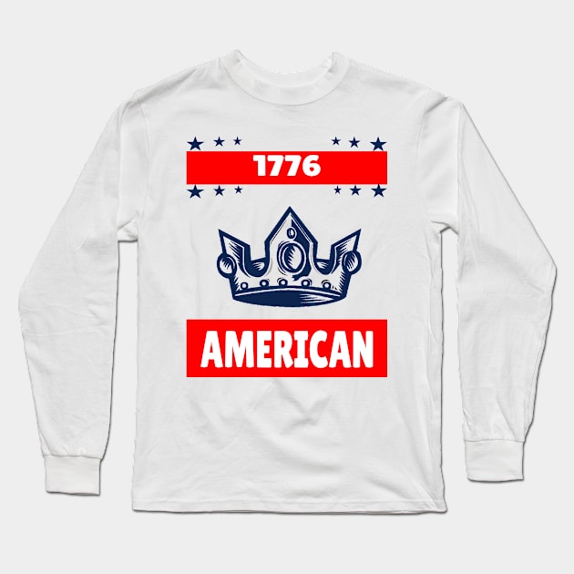 JULY4TH Long Sleeve T-Shirt by DELLA73